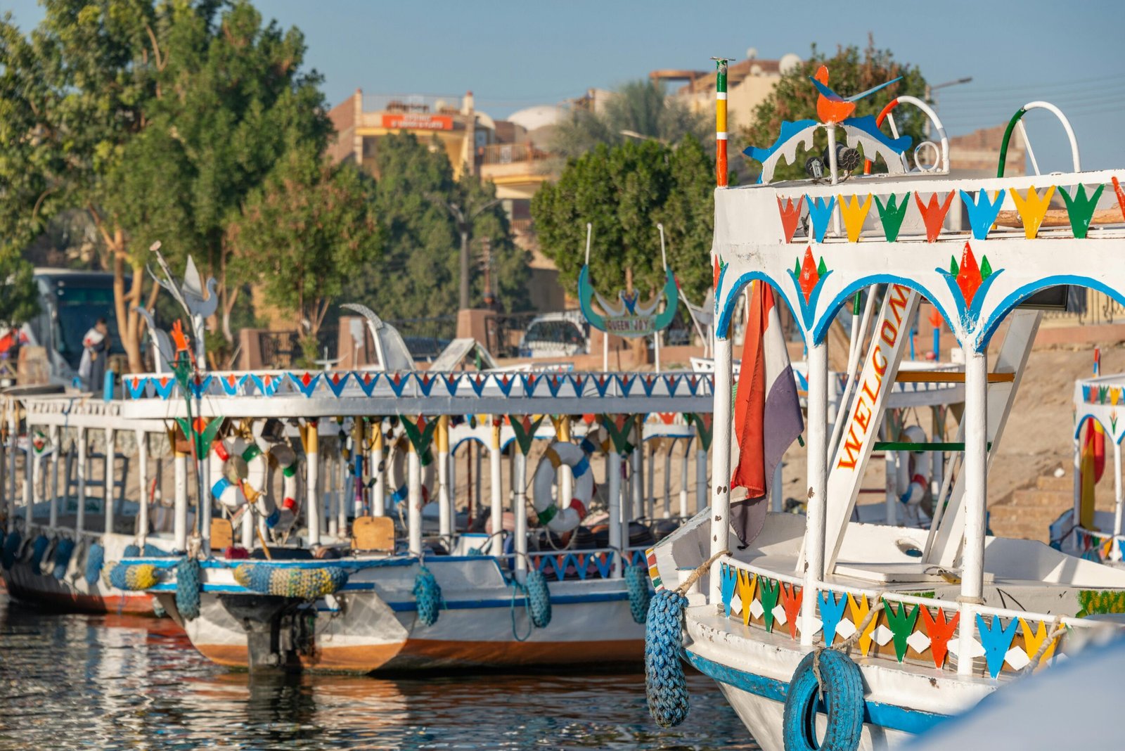 felucca in Aswan, Egypt